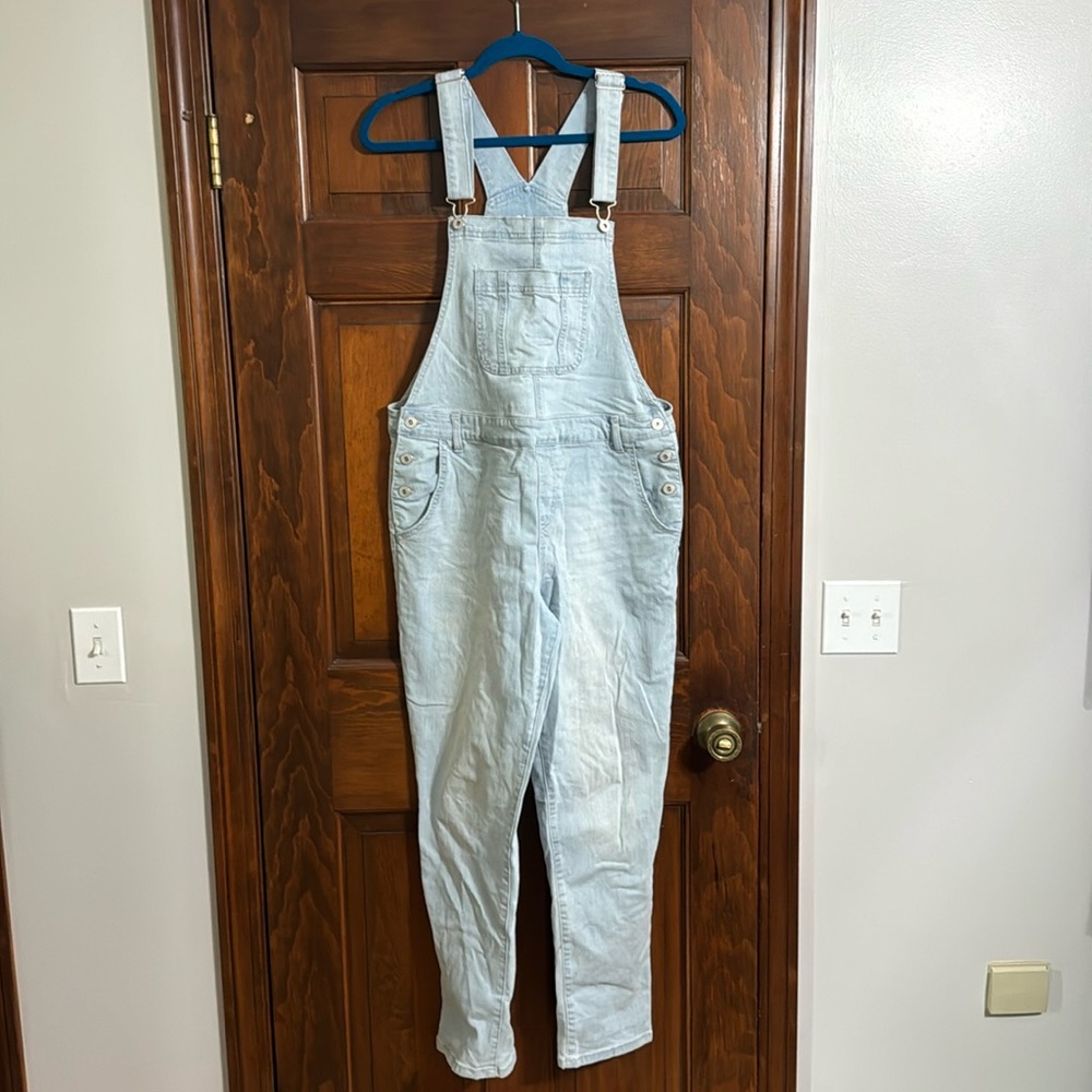 Style & Co. denim overalls